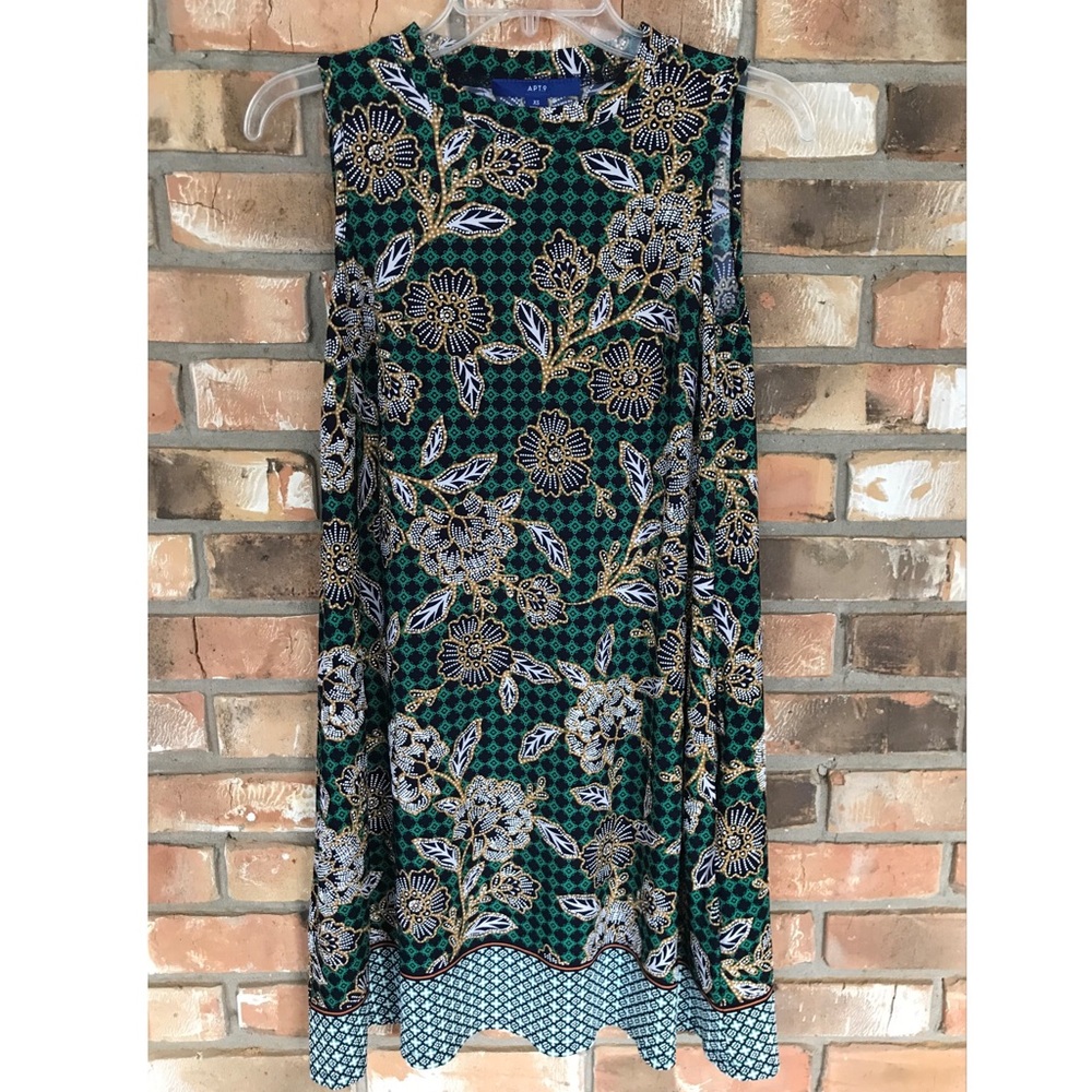 APT 9 Women’s Multicolored Sleeveless Dress      XS